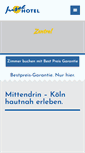 Mobile Screenshot of insel-hotel-koeln.de
